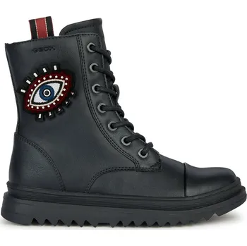 Dívčí zimní obuv Dětské Zimní boty GEOX J GILLYJAW GIRL J267XA-000BC-C0260J – Černá 39