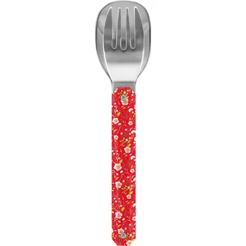 kapesní nůž Dětský cestovní příbor Akinod Mini 12h12 Helianthemum Red