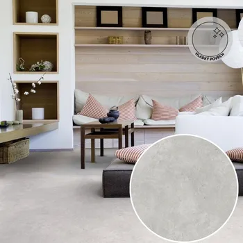 pvc podlaha PVC podlaha ICONIK 240 Rock middle grey Označení šíře role: 4 m