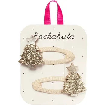 Vánoční dekorace Rockahula - sponky - Vánoční stromky ze Severního pólu