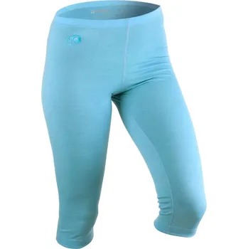 Dámské termo spodky Duras Iva dámské leginy tříčtvrteční merino světle modré Velikost: S