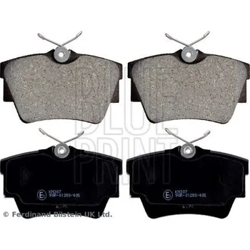 Brzdový systém Sada brzdových destiček, kotoučová brzda BLUE PRINT ADN142119