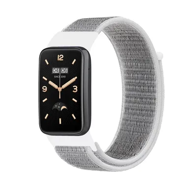 Řemínek na hodinky Nylonový řemínek pro Mi Band 7 PRO šedý