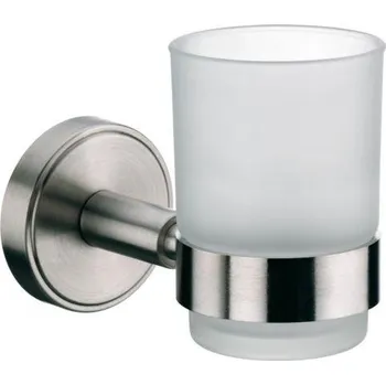 Kela Držák na kartáčky MARBEA 18/10 nerez, akryl