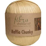 Fibra Natura Raffia Chunky 114-17 tmavě béžová