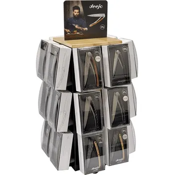 Stojan na nože Otočný stojan DEE057 pro 24 ks kapesních nožů Deejo
