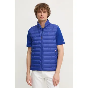 Dámská vesta Vesta Tommy Hilfiger modrá barva, MW0MW37677 57X, vel. L
