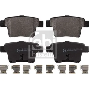 Brzdová destička Sada brzdových destiček, kotoučová brzda FEBI BILSTEIN 16571