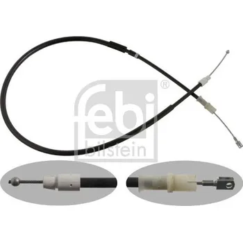 Brzdový systém Tažné lanko, parkovací brzda FEBI BILSTEIN 37272