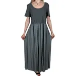 New Colection Dámské šaty HENA Barva: Šedá, Velikost: 2XL