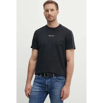 Pánské tričko Bavlněné tričko Michael Kors CT4524E1V2 černá 99X, vel. XXL