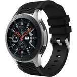 Silikonový řemínek černý 22 mm