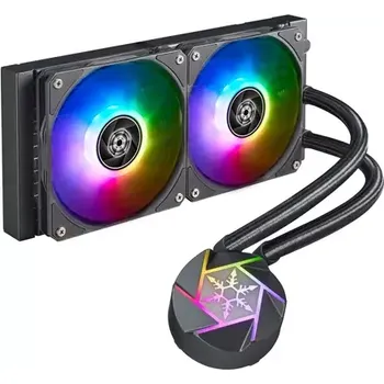 PC ventilátor SilverStone VIDA 240 SLIM černá (SST-VD240-SLIM)