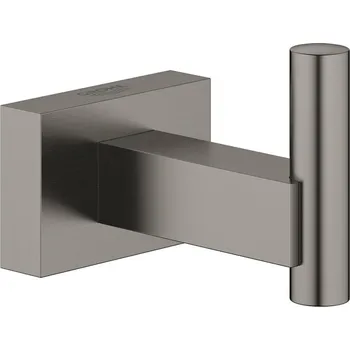 Věšák GROHE 40511AL1 - Háček na koupací plášť ESSENTIALS CUBE grafit
