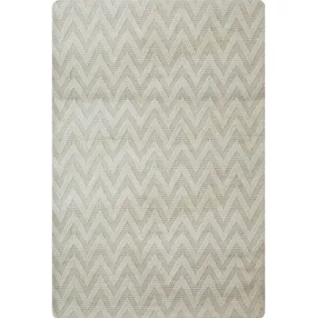 Kusový ručně tkaný koberec Woolen 5 White - doprava zdarma