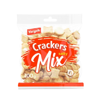Aarych Confectionery LLC, Zavodska street 1, Staryi Yarychiv village, Lviv region, 80463, Ukrajina Krekry - slaný mix 100 g