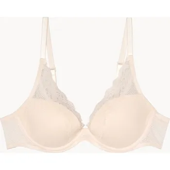 Podprsenka 716006 - Vyztužená podprsenka s nízkým středem Passionata »Brooklyn« - pro ženy - vel. 85E - barva: bílá