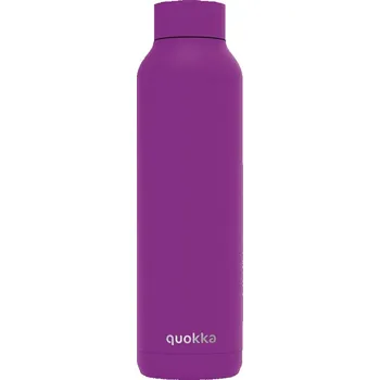 Termoska Quokka Solid, Nerezová láhev / termoska Purple, 630ml, AKCE