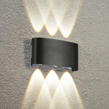 Venkovní osvětlení Brilagi - LED Venkovní nástěnné svítidlo FLAREBOX LED/6W/230V černá IP65