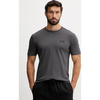 Pánské tričko Bavlněné tričko EA7 Emporio Armani PJVPZ.8NPT25 šedá 90X, vel. L