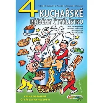 Kniha 4 kuchařské příběhy Čtyřlístku - Tomáš Srb