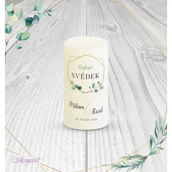 Svíčka Svíčka – pro svědka | SK13 (Svatební kolekce SK13)