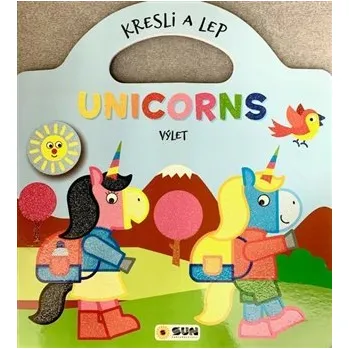 omalovánky Kresli a Lep - UNICORNS - Výlet