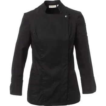 Gastro oděv PAYPER STARRED LADY dámský kuchařský rondon Barva: černá, Velikost: L