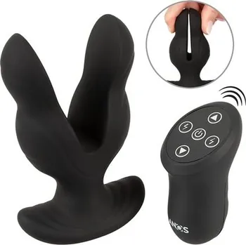 Vibrátor Anální kolík ANOS RC Power Expander Plug with VIBRATION and ELECTRO-STIMULATION | Anos