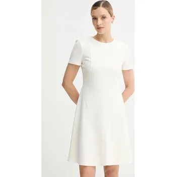 Dámské šaty Šaty Calvin Klein LV044C064G béžová 01X, vel. S