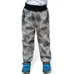 Dětské rostoucí softshellové kalhoty Esito DINO