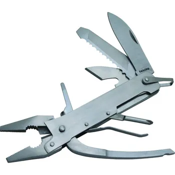 Multifunkční nůž Multifunkční kleště Baladeo ECO003 Alpha 10 funkcí, nerezová ocel,pouzdro