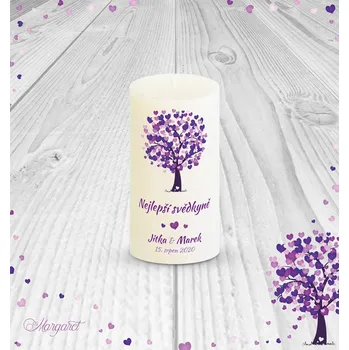 Svíčka Svíčka – pro svědkyni | SK01 (Svatební kolekce SK01)