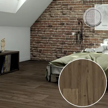 pvc podlaha PVC podlaha ICONIK 280T Fumed oak medium brown Označení šíře role: 3 m