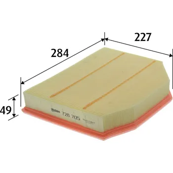 Vzduchový filtr Vzduchový filtr VALEO 728705