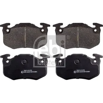 Brzdový systém Sada brzdových destiček, kotoučová brzda FEBI BILSTEIN 16189