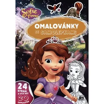 omalovánky Omalovánky A4 se samolepkami - Sofie První