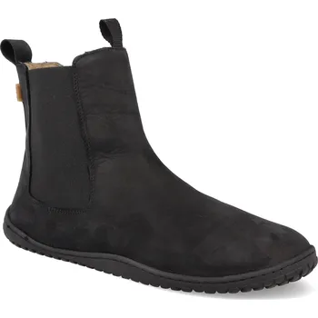 Dámská zimní obuv Barefoot dámské zimní boty Develab - Mid Boot Chelsea WR černé Velikost: 40