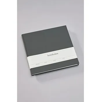 Diář Návštěvní kniha Semikolon Lava Stone SN370073 černá 99X