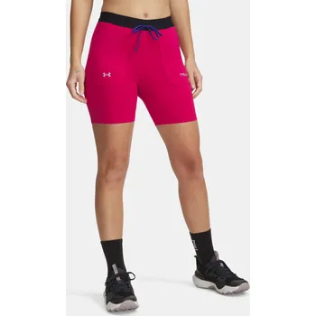 Dámské kraťasy Dámské kraťasy Under Armour UA Trail Run Fitted Shor 1389614-681 Růžová LG