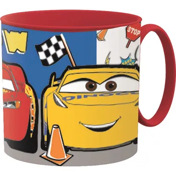 Mikro plastový hrnek Disney Cars 265 ml