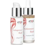 Original Atok Pleťový set Hydratace Hyaluronový fluid 30 ml + Kolagenový fluid 30 ml