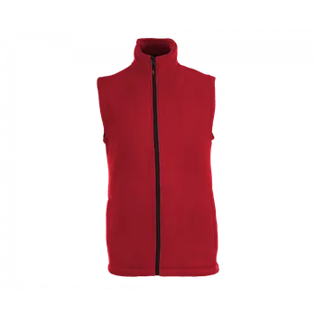 Fleecová vesta červená, 2XL