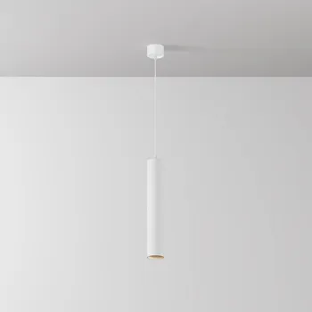 Maytoni Minimalistické svěšené svítidlo ve tvaru válce Focus LED Barva: Bílá, Teplota chromatičnosti: 4000 Kelvinů P072PL-L12W4K-1 Minimalistické svěšené svítidlo ve tvaru válce Focus LED