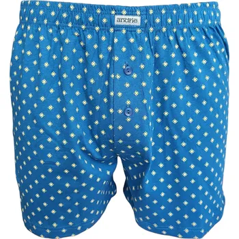 Trenýrky Andrie PS 5928 světle modré pánské trenýrky Barva: modrá světlá, Velikost: M