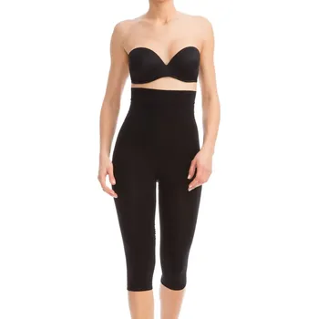 Dámské legíny FarmaCell Masážní a zeštíhlující legíny pod kolena Fitness Barva: Černá, Velikost: M/L