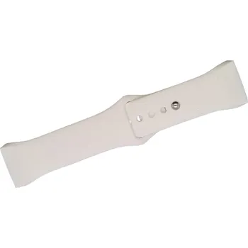 Řemínek na hodinky Silikonový pásek Fitbit Charge bílý