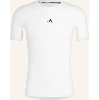 Pánské tričko Adidas Pánské Tričko Techfit, bílá, XL