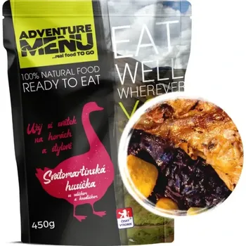 jídlo na cestu Adventure Menu Svatomartinská husička se zelíčkem a knedlíčkem 450 g