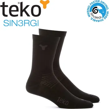 Teko 6601 SIN3RGI Liner Crew black double pack Velikost: 46-49
